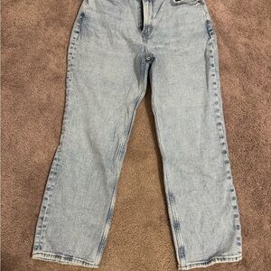 Abercrombie & Fitch Light Blue Straight Leg Jeans
